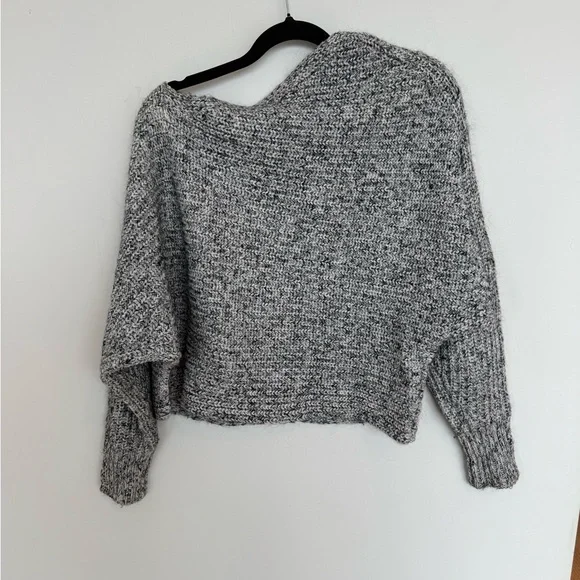 Alexander Wang One Shoulder Cropped Sweater size S - Picture 3 of 5